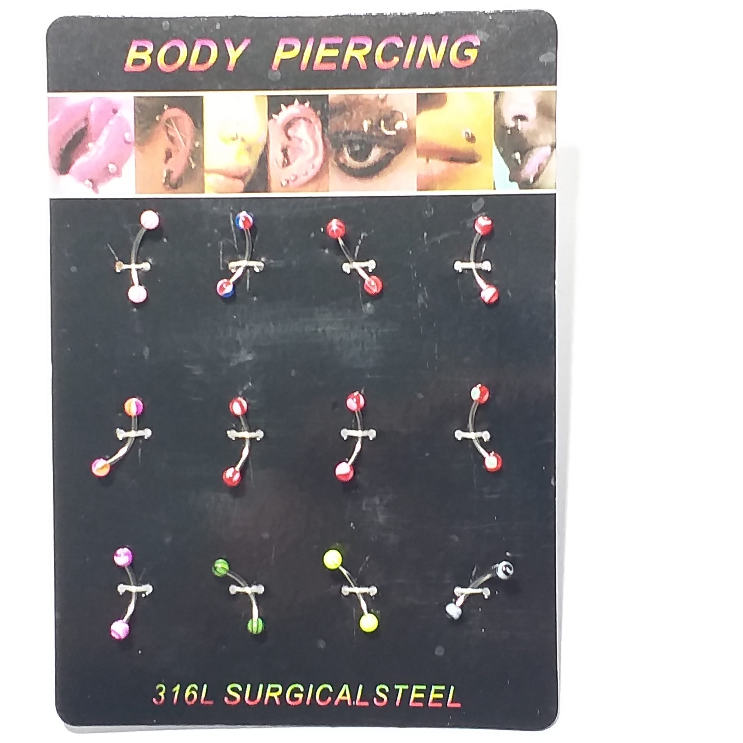 piercings blister x 12 Tuti Bijou