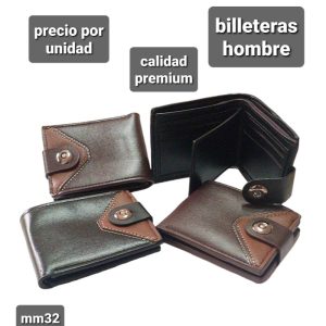 billeteras.precio por unidad.colores surtidos sin elección.