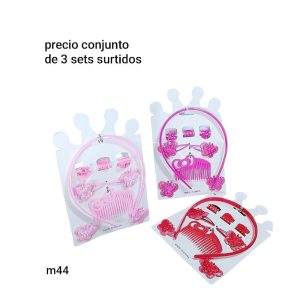 Set infantil M44. Conjunto de 3 sets. Colores surtidos.