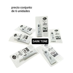 Pegamento para pestañas MM. Conjunto de 6 unidades
