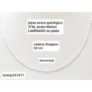 Cadena LucMJC 251417. Singapur x 50cm.