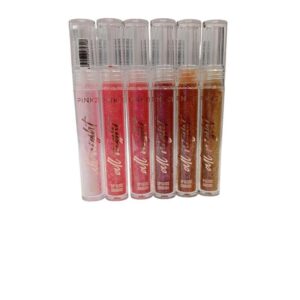 6 unidades de brillo labial pink 21/ surtidos sin elección de colores/