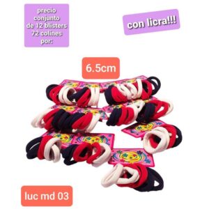 Colitas LucMD 1003.06. Conjunto de 12 blisters.