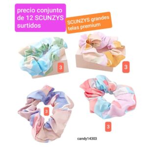 Scunzys Candy 14303. Conjunto de 12 unidades.