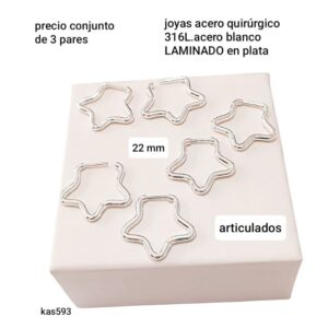 Kas593.precio conjunto de 3 pares