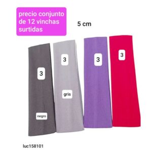 Vinchas LucMD 158101. Conjunto de 12 unidades