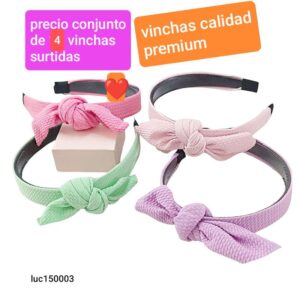 Vinchas LucMD 15003. Conjunto de 4 unidades.