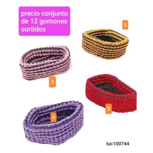 Gomas LucMD 100744. Conjunto de 12 unidades.