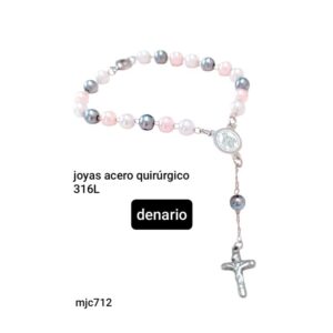 Denario MJC 712. Perlas 3 colores.