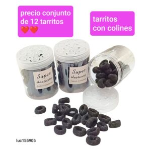 Luc155905.precio conjunto de 12 tarritos con colines