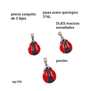 Mjc705.precio conjunto de 3 dijes