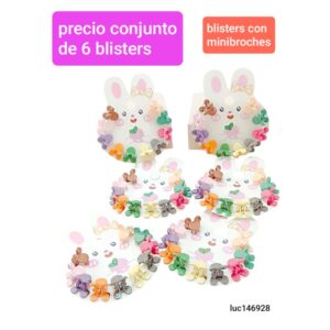 Luc146928.precio conjunto de 6 blisters
