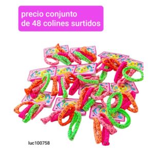 Luc100758.precio conjunto de 48 colines surtidos