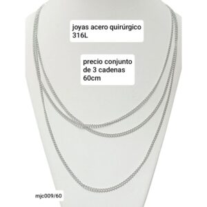 Mjc009/60cm.precio conjunto de 3 cadenas