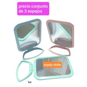 Luc1374/18.precio conjunto de 3 espejos surtidos