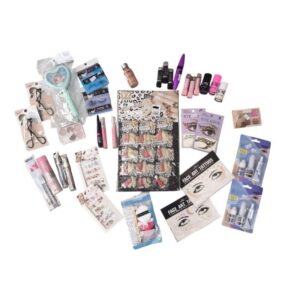 Combo Emprendedor de Belleza – Mix surtido - 35 artículos -Este combo incluye una gran variedad de productos de maquillaje y accesorios de belleza, ideal para emprendedoras o revendedores.( el combo incluye exactamente lo q se ve en la fotografía)