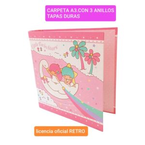 Carpeta 3 anillos.