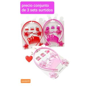Set Candy 645. Conjunto de 3 blisters surtidos.
