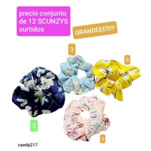 Scunzys Candy 217. Conjunto de 12 unidades.