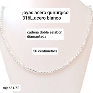 Cadena MJC 631. Doble eslabón x 50cm.