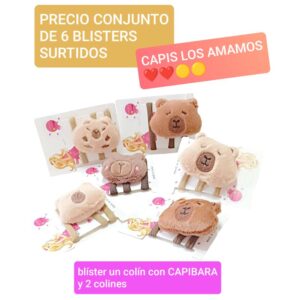 Precio conjunto de 6 blisters surtidos