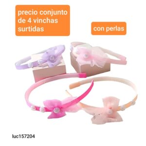 Vinchas LucMD 157204. Conjunto de 4 unidades.