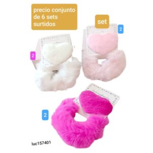 Set LucMD 157401. Tic-tac + scunzy. Conjunto de 6 sets.