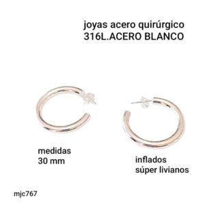 Aros MJC 767. Argollas infladas.