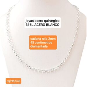 Cadena MJC 962/45. Rolo 2mm.