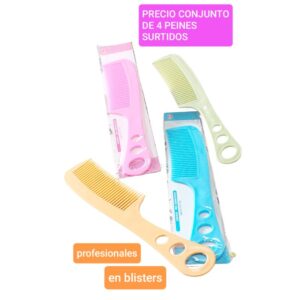 PRECIO conjunto de 4 peines surtidos