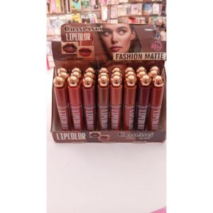 caja cerrada por 24 unidades de labial matte