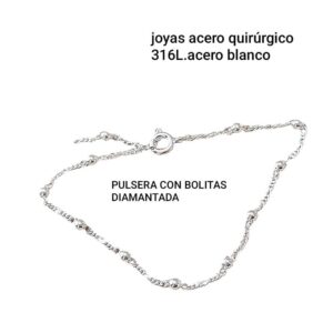 Pulsera con bolitas LucMD.