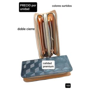 Billetera MM 103. Colores surtidos.