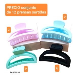 Broches LucMD 159934. Conjunto de 12 unidades.