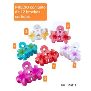Broches LucMD 159912. Conjunto de 12 unidades.