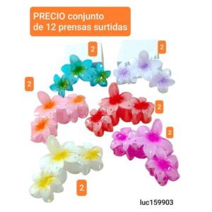 Broches LucMD 159903. Conjunto de 12 unidades.