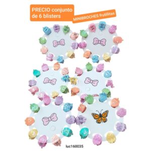 Luc160035.precio conjunto de 6 blisters