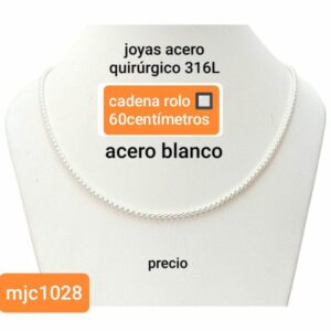 Cadena MJC 1028. Rolo cuadrada x 60cm.