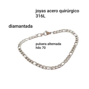 Pulsera MJC 804. Alternada x 21 cm.