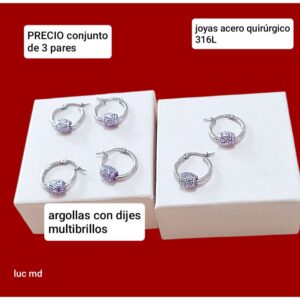 PRECIO conjunto de 3 pares