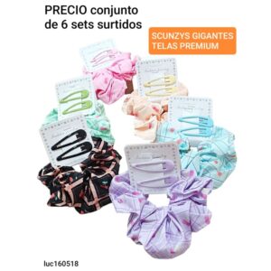 Luc160518.precio conjunto de 6 sets surtidos