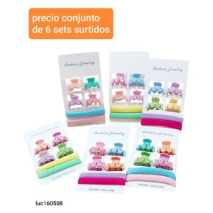 Luc160508.precio conjunto de 6 sets surtidos