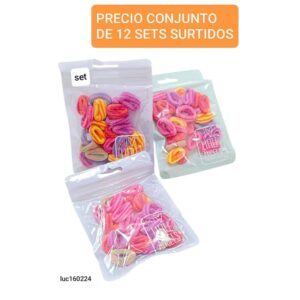 Luc160224.precio conjunto de 12 sets surtidos