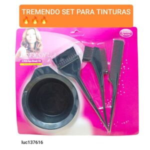 Set de tintura para el cabello