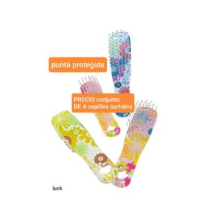 Cepillos LucK. Conjunto de 4 unidades.