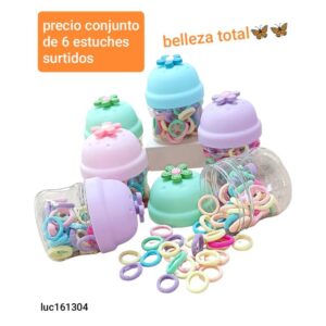 Gomitas LucMD 161304. Conjunto de 6 tarritos.