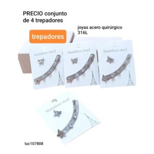 Aros LucMD 107808. Conjunto de 4 SET DE AROS