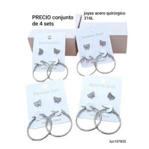 Aros LucMD 107825. Conjunto de 4 sets.