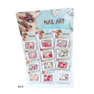 Uñas postizas. Blister completo.