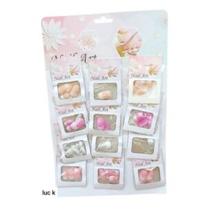 Uñas postizas. Blister completo.